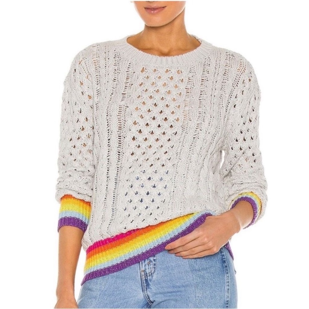 LE SUPERBE- Silver Lining Sinbad Sweater